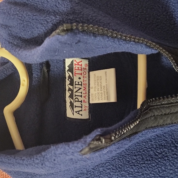 AlpineTek Navy Blue Fleece - Picture 2 of 3